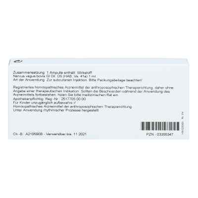 Nervus Vagus Gl D5 Ampullen bei apo-discounter.de bestellen