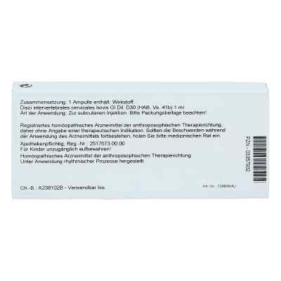 Disci Intervert Cerv. Gl D30 Ampullen bei apo-discounter.de bestellen
