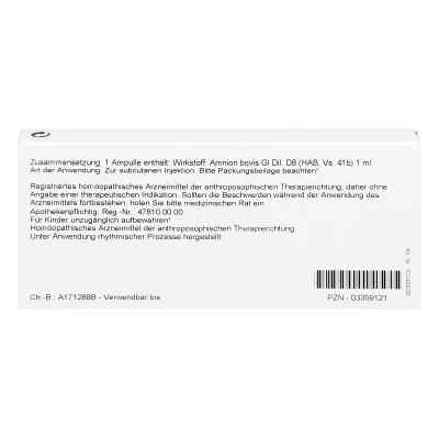Amnion Gl D8 Ampullen bei apo-discounter.de bestellen