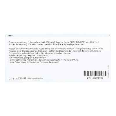 Amnion Gl D6 Ampullen bei apo-discounter.de bestellen