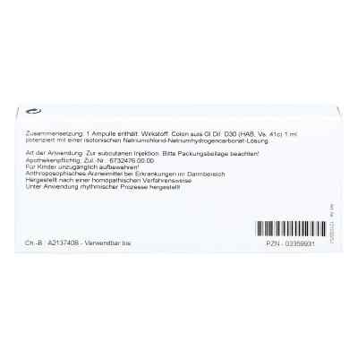 Colon Gl D30 Ampullen bei apo-discounter.de bestellen