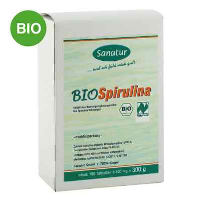 Biospirulina Mikroalgen 400 mg Tabletten Nachfüllpackung bei apo-discounter.de bestellen