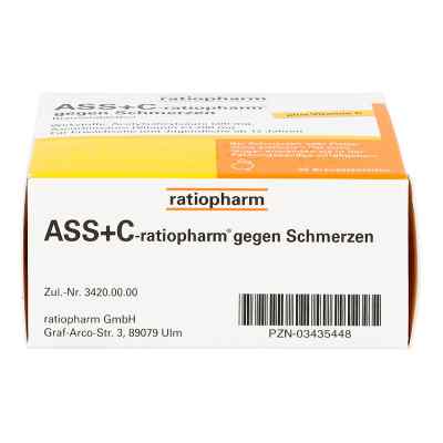 ASS+C-ratiopharm gegen Schmerzen bei apo-discounter.de bestellen