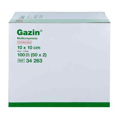 Gazin Kompressen 10x10cm 8fach steril bei apo-discounter.de bestellen