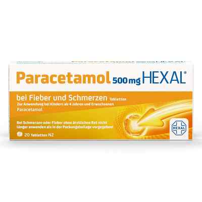 Paracetamol 500mg HEXAL bei Fieber und Schmerzen bei apo-discounter.de bestellen