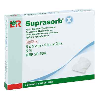 Suprasorb X Hydrobalance Wundverband 5x5cm bei apo-discounter.de bestellen