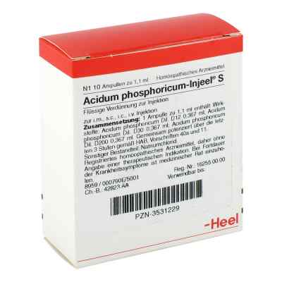 Acidum Phosphoricum Injeel S Ampullen bei apo-discounter.de bestellen