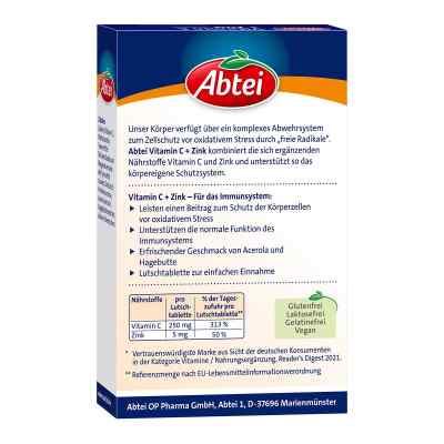 Abtei Vitamin C plus Zink Lutschtabletten bei apo-discounter.de bestellen