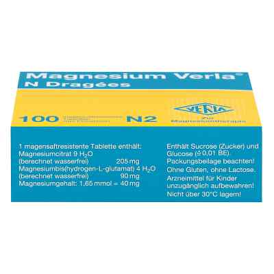 Magnesium Verla N Dragees bei apo-discounter.de bestellen