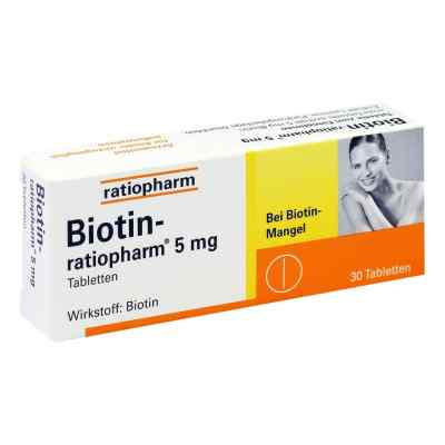 Biotin Ratiopharm 5 mg Tabletten bei apo-discounter.de bestellen