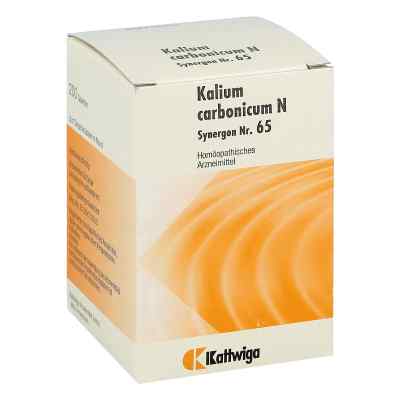 Synergon 65 Kalium carb. N Tabletten bei apo-discounter.de bestellen