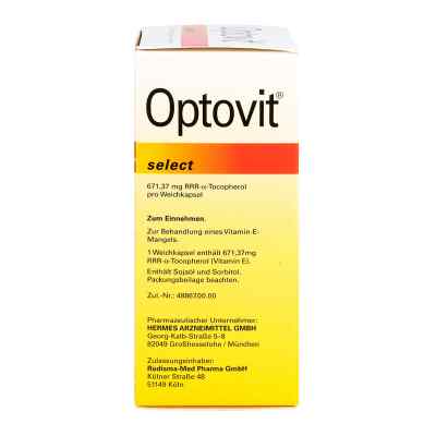 Optovit select 1.000 I.e. Kapseln bei apo-discounter.de bestellen