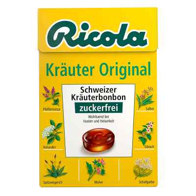 Ricola ohne Zucker Box Kräuter Bonbons bei apo-discounter.de bestellen