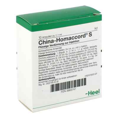 China Homaccord S Ampullen bei apo-discounter.de bestellen