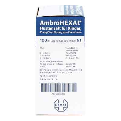 AmbroHEXAL Hustensaft für Kinder 15mg/5ml bei apo-discounter.de bestellen