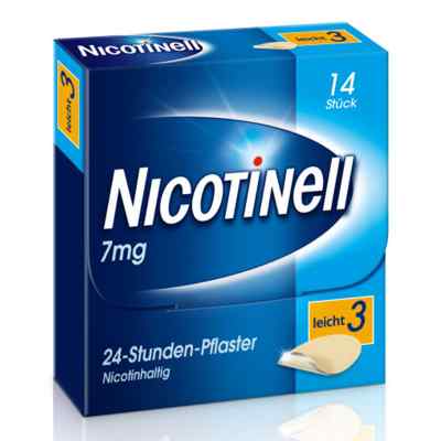 Nicotinell 7mg/24-Stunden-Nikotinpflaster, Leicht (3) bei apo-discounter.de bestellen