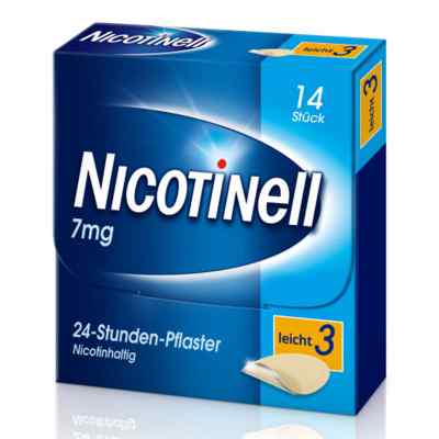 Nicotinell 7mg/24-Stunden-Nikotinpflaster, Leicht (3) bei apo-discounter.de bestellen