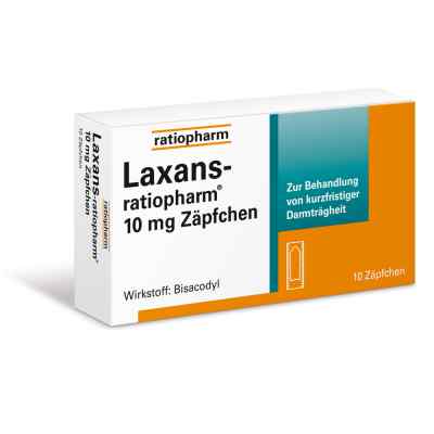 Laxans-ratiopharm 10mg Zäpfchen bei apo-discounter.de bestellen