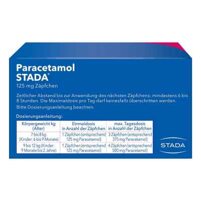 Paracetamol STADA 125mg bei apo-discounter.de bestellen