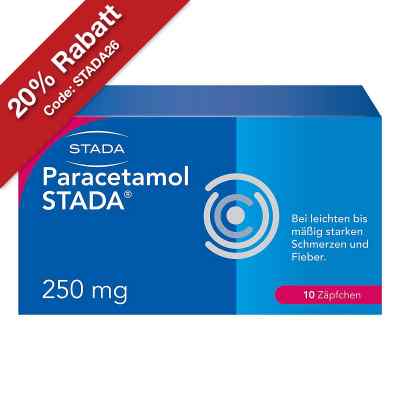 Paracetamol STADA 250 mg Zäpfchen