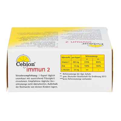 Cebion Immun 2 Kapseln bei apo-discounter.de bestellen