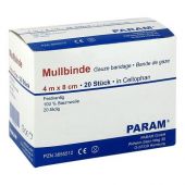 Mullbinden 8 cm mit Cellophan bei apo-discounter.de bestellen