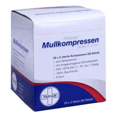 Mullkompressen 5x5 cm 8-fach steril bei apo-discounter.de bestellen