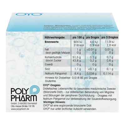 Oyo Dragees bei apo-discounter.de bestellen