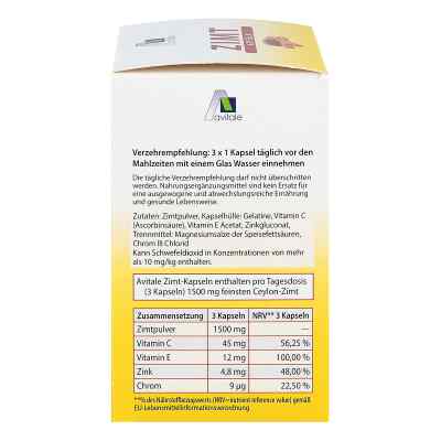 Zimt Kapseln 500 mg+Vitamin C+e bei apo-discounter.de bestellen