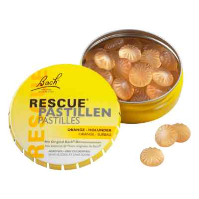 Bach Original Rescue Pastillen Orange Holunder bei apo-discounter.de bestellen