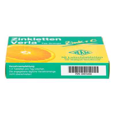 Zinkletten Verla Orange Lutschtabletten bei apo-discounter.de bestellen