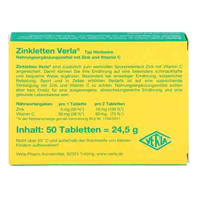 Zinkletten Verla Himbeere Lutschtabletten bei apo-discounter.de bestellen