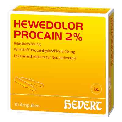 Hewedolor Procain 2% Ampullen bei apo-discounter.de bestellen