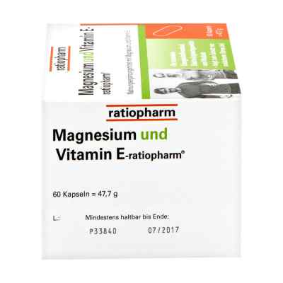 Magnesium Und Vitamin E ratiopharm Kapseln bei apo-discounter.de bestellen