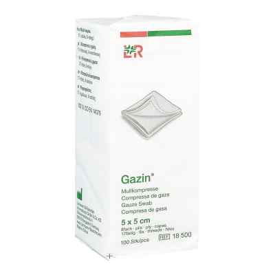 Gazin Op Kompressen 5x5cm 8fach bei apo-discounter.de bestellen