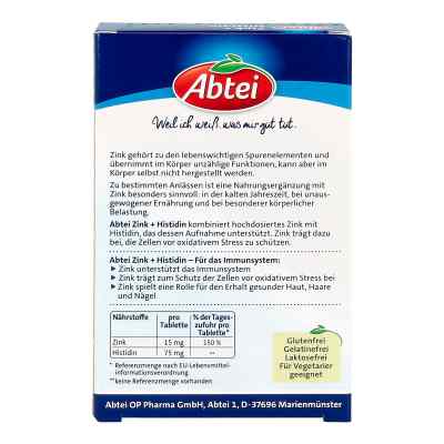 Abtei Zink+histidin Tabletten bei apo-discounter.de bestellen