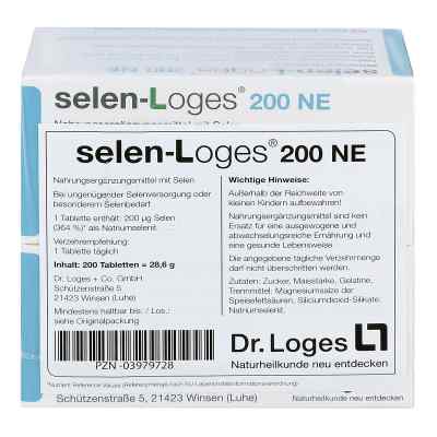Selen Loges 200 Ne Tabletten bei apo-discounter.de bestellen