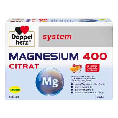 Doppelherz Magnesium 400 Citrat system Granulat bei apo-discounter.de bestellen