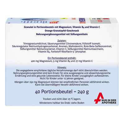 Doppelherz Magnesium 400 Citrat system Granulat bei apo-discounter.de bestellen