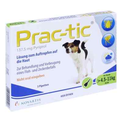 Prac tic für kleine Hunde 4,5-11 kg Einzeldosispipetten bei apo-discounter.de bestellen