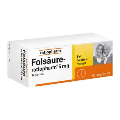 Folsäure Ratiopharm 5 mg Tabletten bei apo-discounter.de bestellen