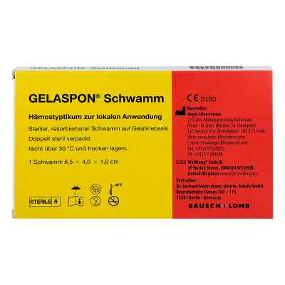 Gelaspon 1 Streifen 8,5x4x1 cm bei apo-discounter.de bestellen