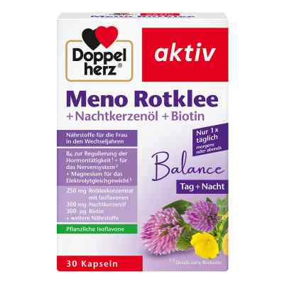 Doppelherz Meno Rotklee+nachtkerzenöl+biotin Kapsel (n) bei apo-discounter.de bestellen