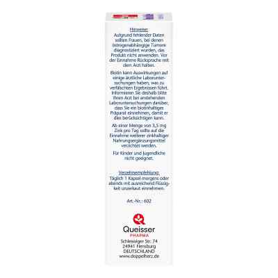 Doppelherz Meno Rotklee+nachtkerzenöl+biotin Kapsel (n) bei apo-discounter.de bestellen