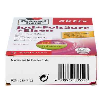 Doppelherz Jod + Folsäure + Eisen Tabletten bei apo-discounter.de bestellen