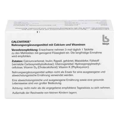 Calcivitase Calciumtabl bei apo-discounter.de bestellen