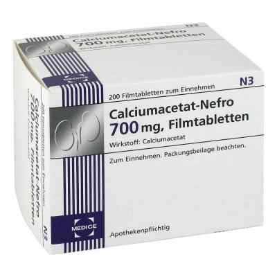 Calciumacetat Nefro 700 mg Filmtabletten bei apo-discounter.de bestellen