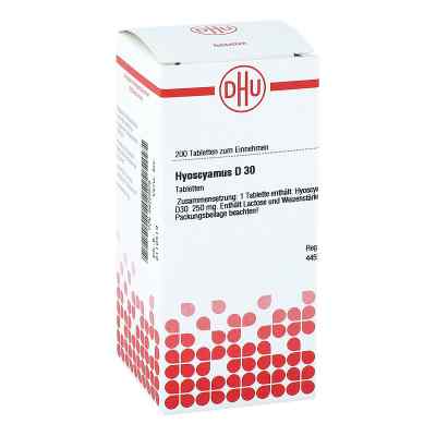 Hyoscyamus D30 Tabletten bei apo-discounter.de bestellen