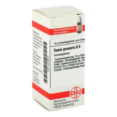 Sepia Gruneris D 6 Globuli bei apo-discounter.de bestellen