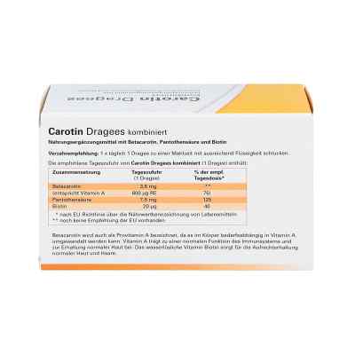 Carotin Dragees kombiniert bei apo-discounter.de bestellen